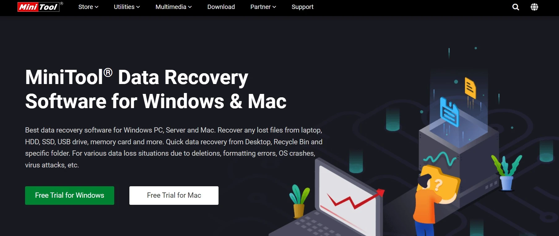 Minitool mobile recovery tool for recovering whatsapp chat