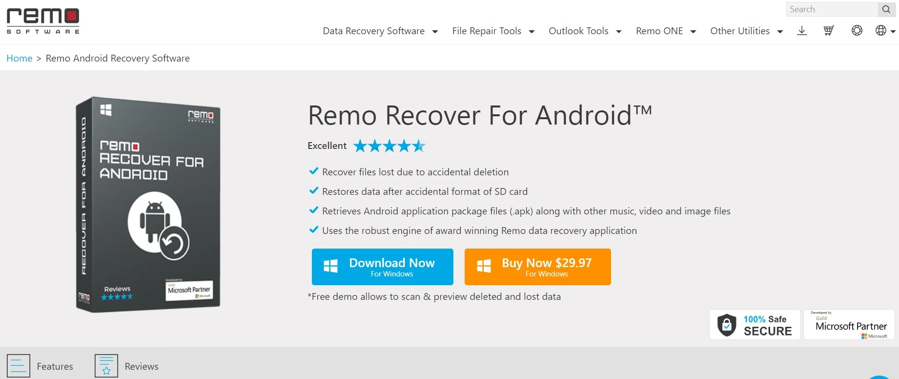 Remo recover for android to recover whatsapp chat