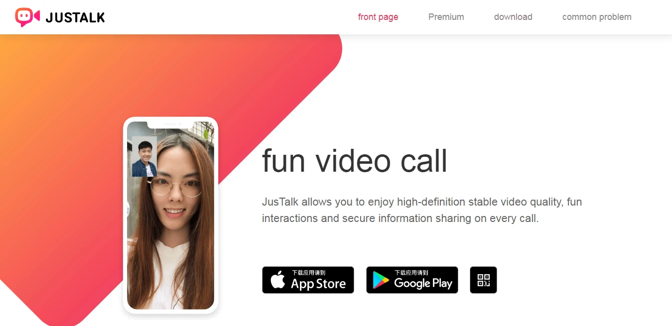 Video Chat Apps for Android Jus Talk Free Video calls and fun.