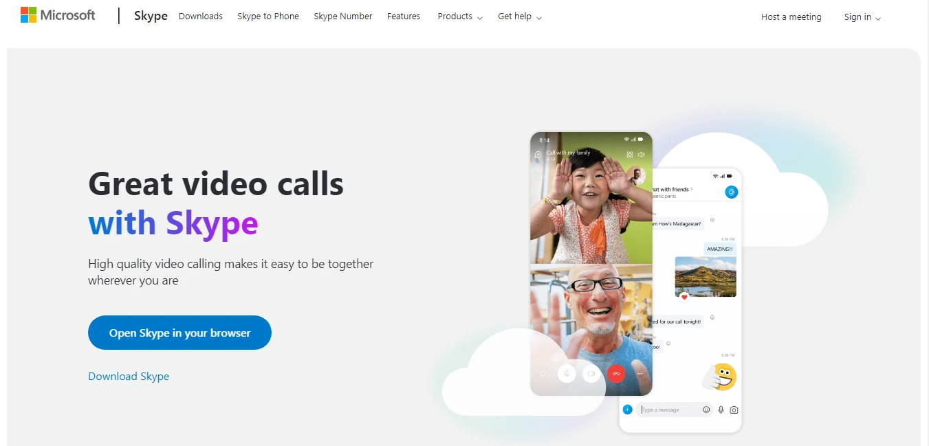 Video Chat Apps for Android Skype