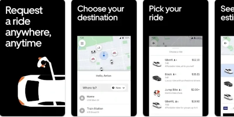 Uber Travel App