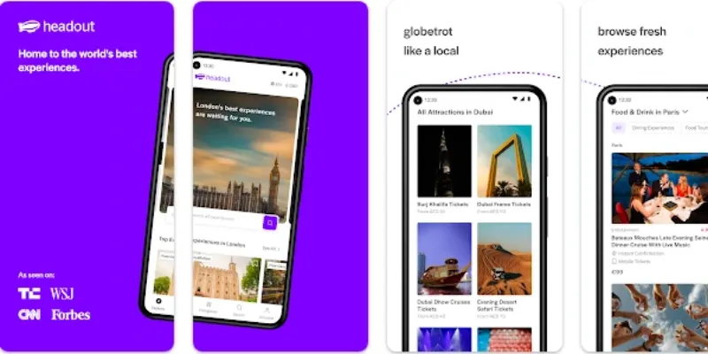 Headout Travel App
