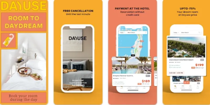 Dayuse Travel App