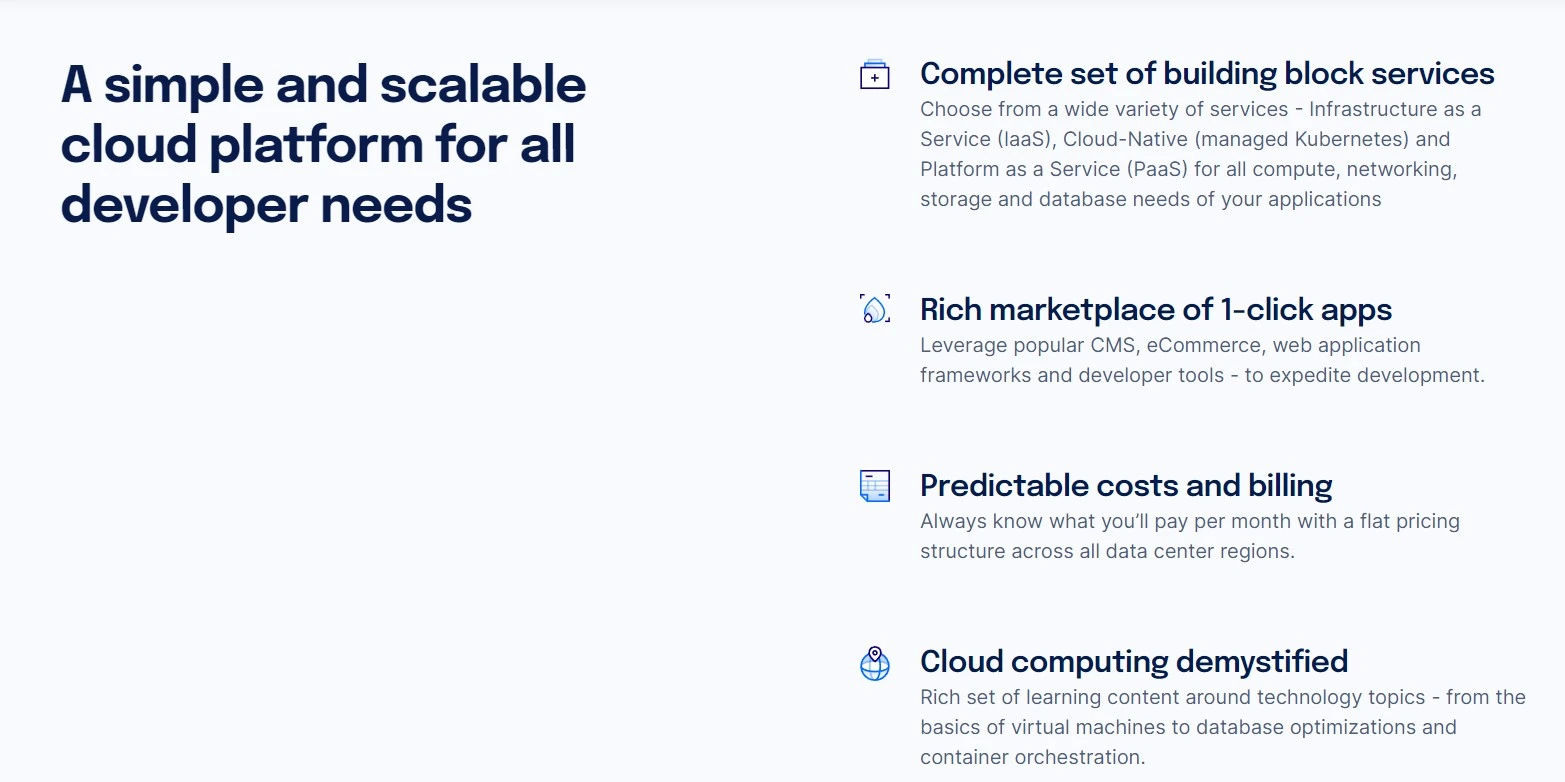 Digitalocean is a great cloud computing platform