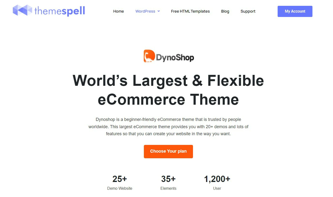 Dynoshop eCommerce Theme for WordPress