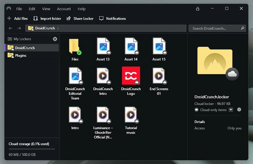 NordLocker Desktop Application