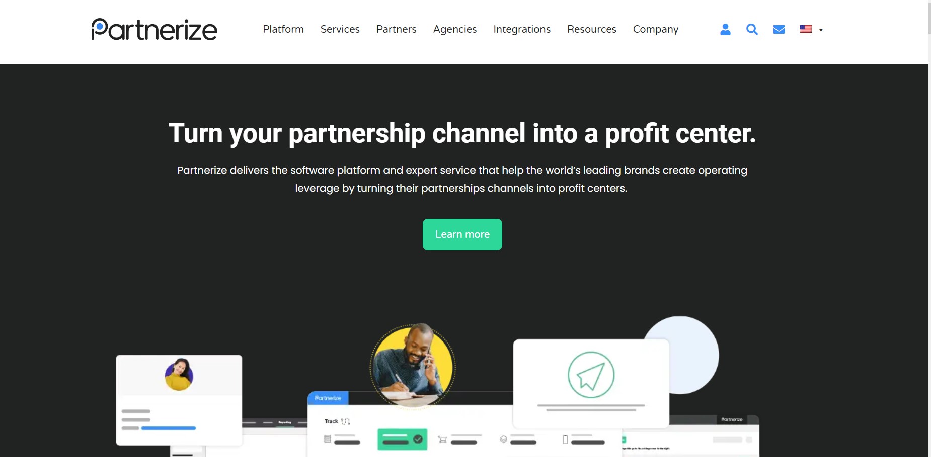 Partnerize affiliate tracking software