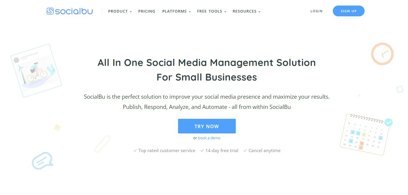 SocialBu Social Media Management Solution