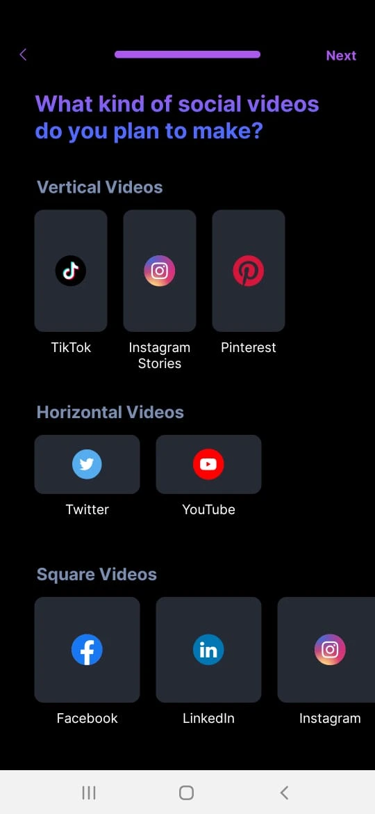Bigvu social media purpose