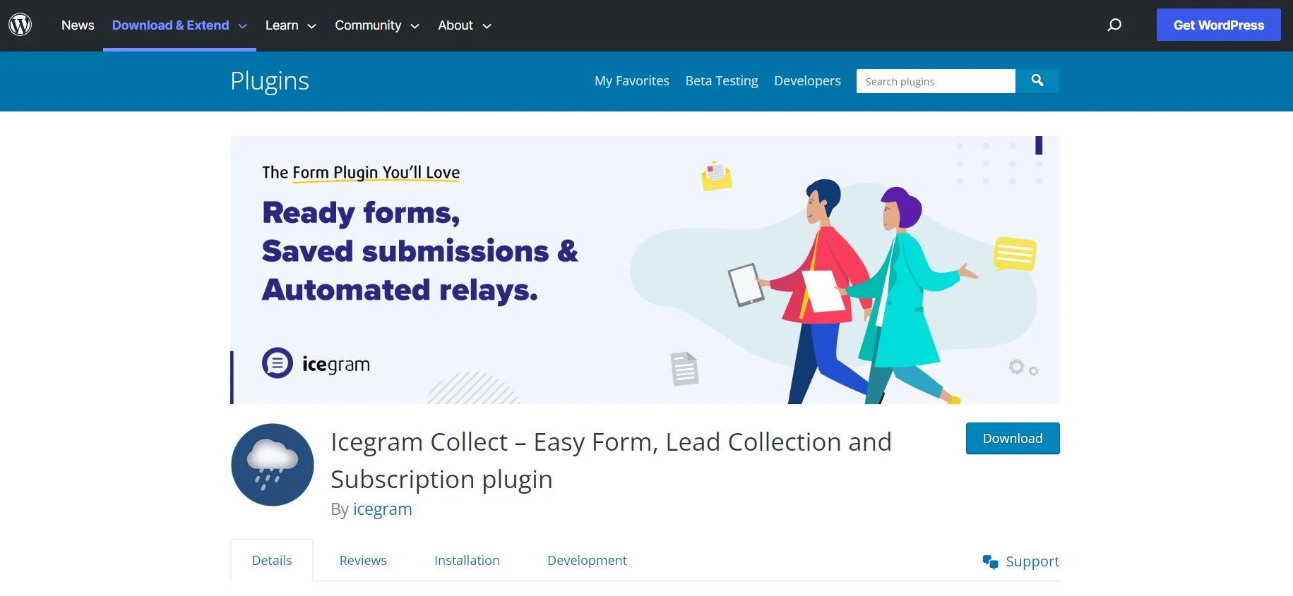 Icegram wp easy form lead collection and subscription plugin