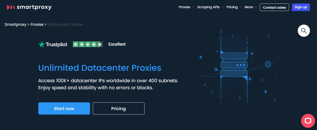 Smartproxy Features Data Center Proxies