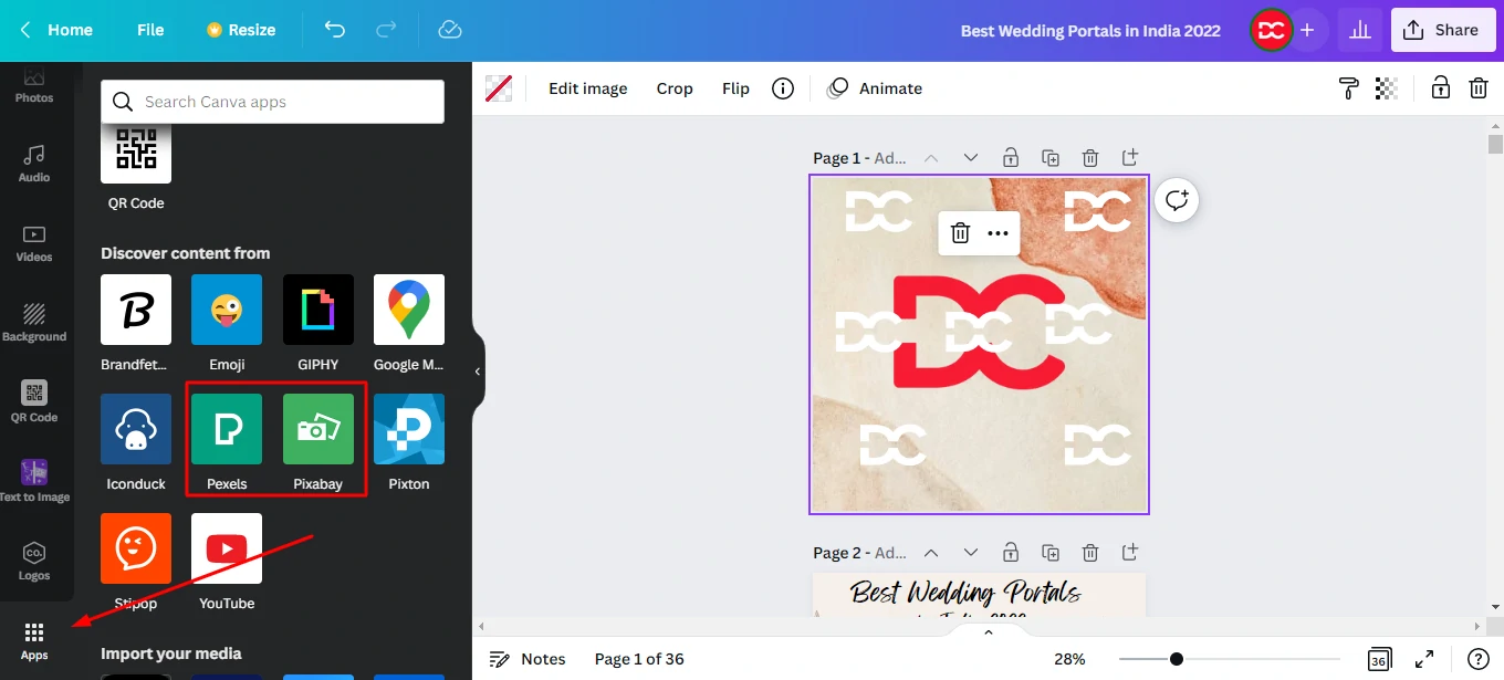 Canva Pexels & Pixabay Inside