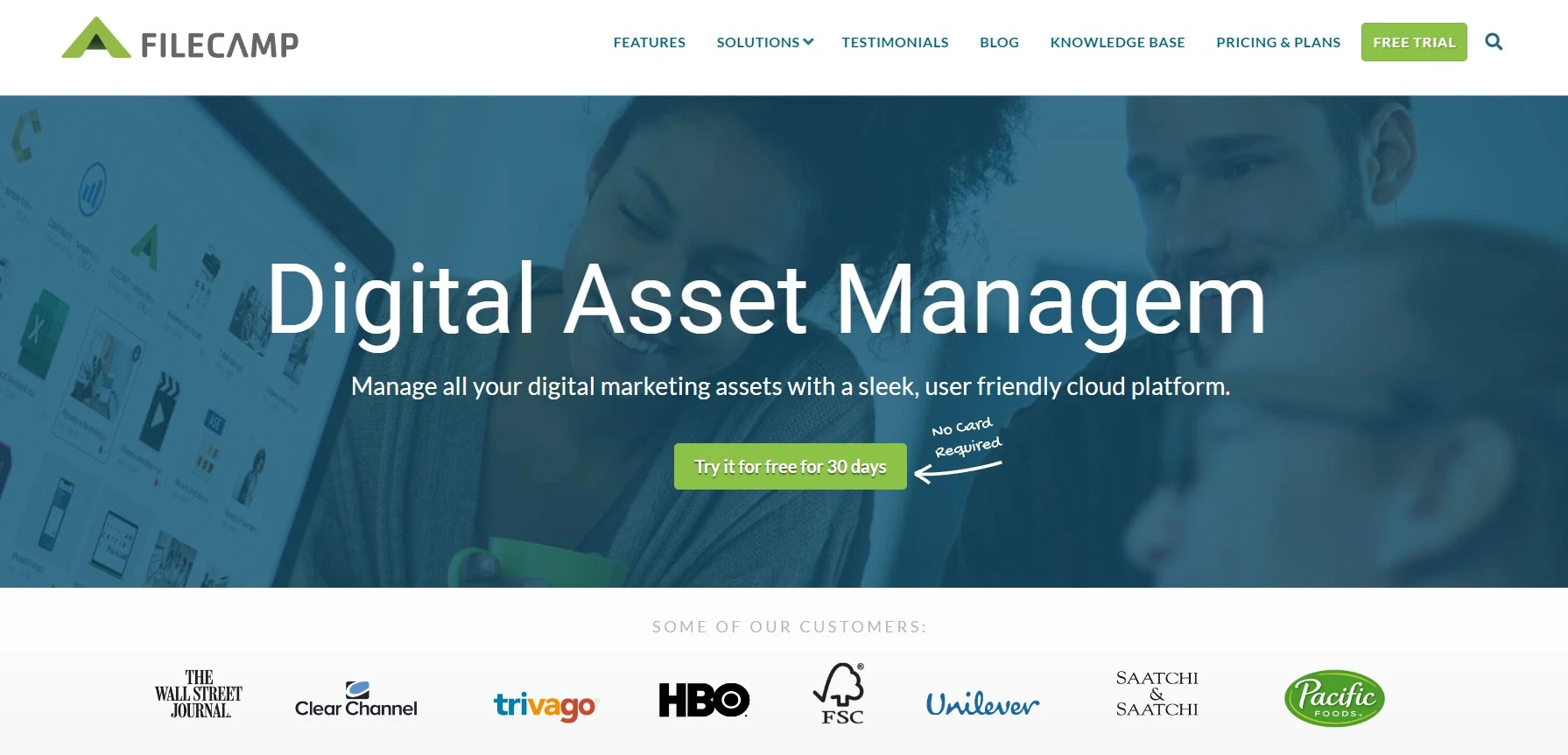 Filecamp digital asset management tool