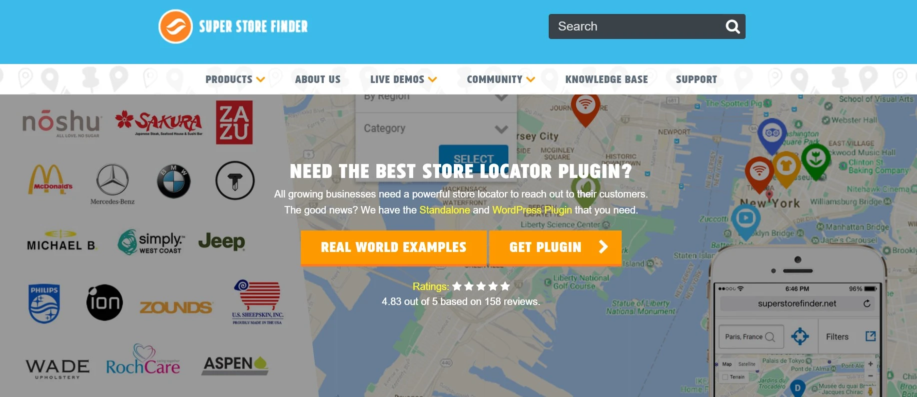 Super store finder best store locator plugin