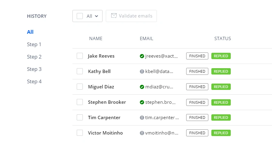 Reply.io Products Discover (Email & Phone Validation)