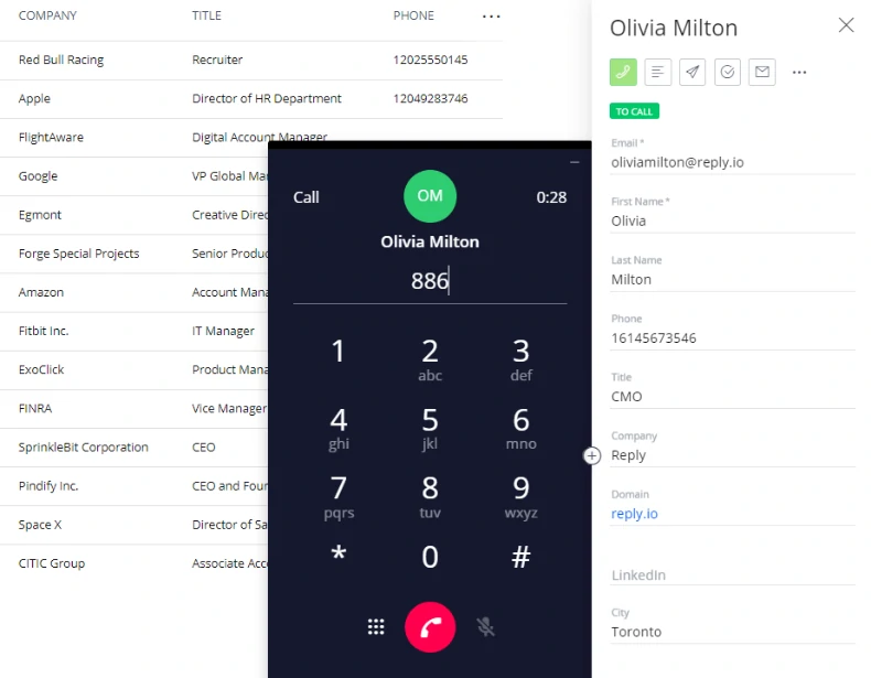 Reply.io Products Engage (Cloud Calls)