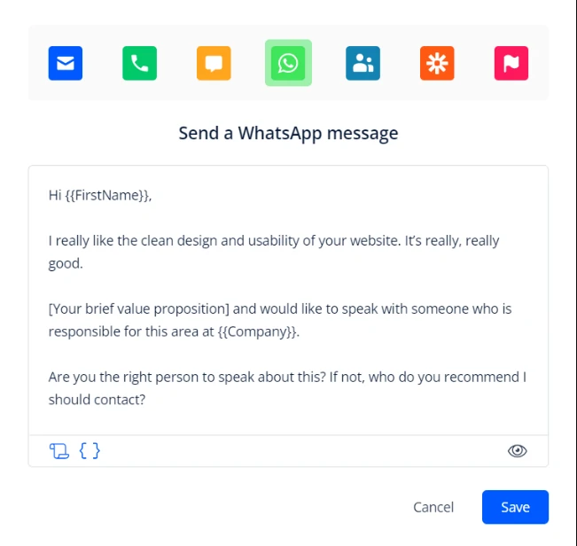 Reply.io Products Engage (Messengers & Social Media)