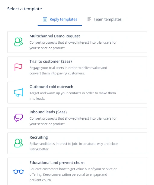 Reply.io Products Engage (Sequence And Email Templates)