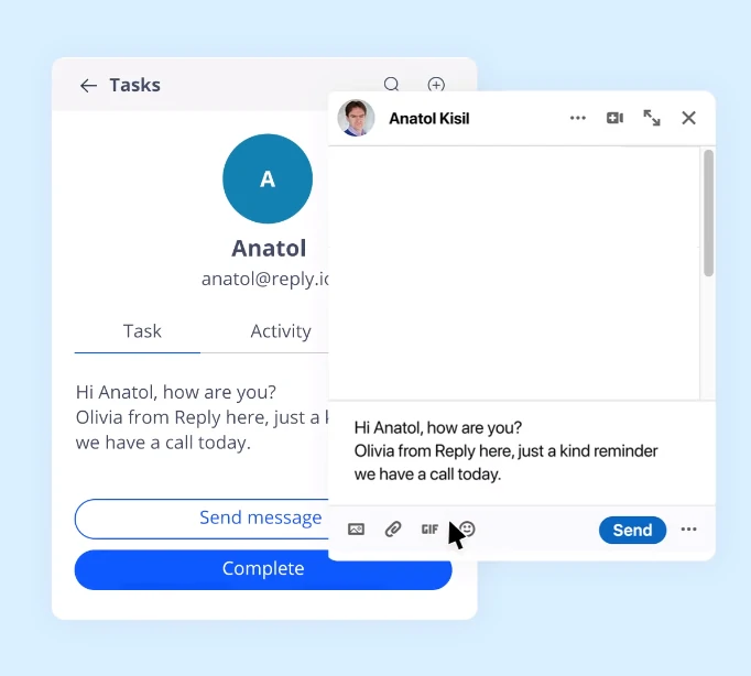 Reply.io Products Execute