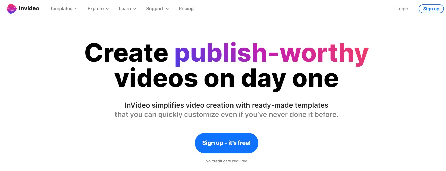 Invideo an online video editing tool for bloggers