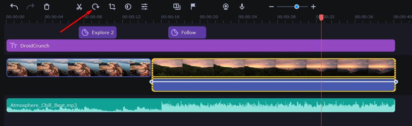 Rotating And Flipping Feature In Movavi Video Editor