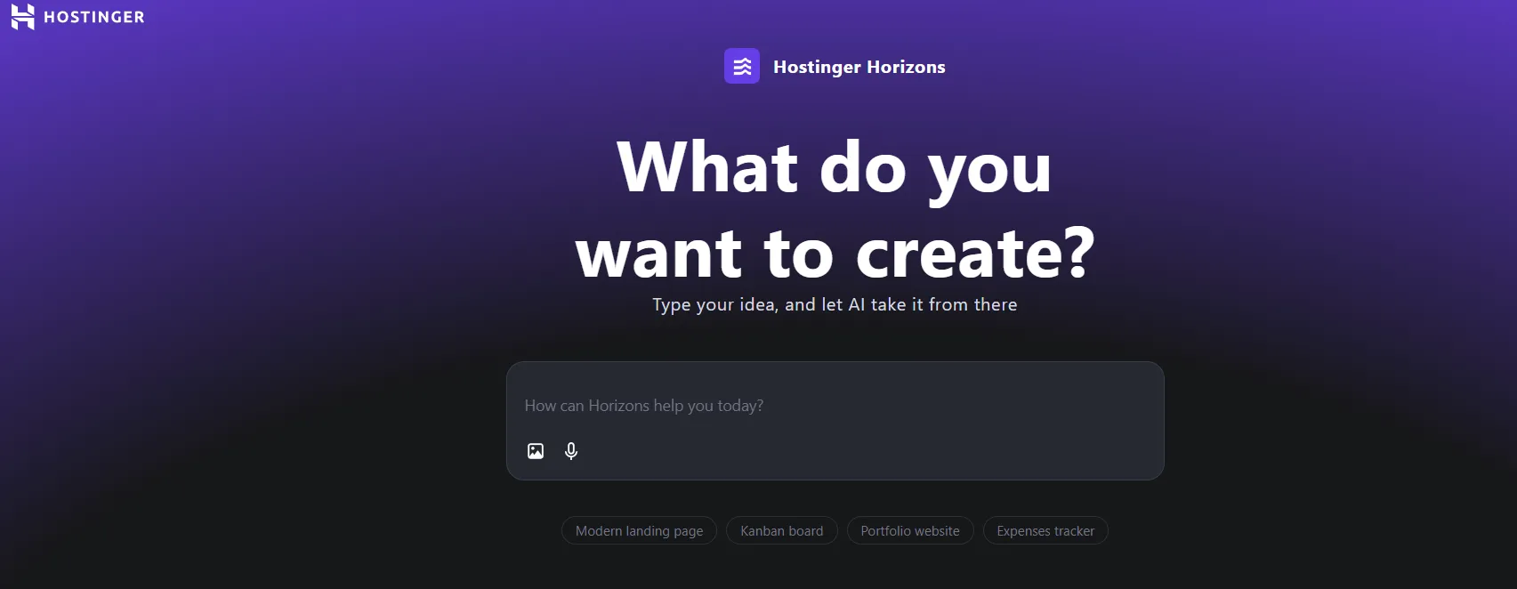 Hostinger Horizons describe web app_6_11zon