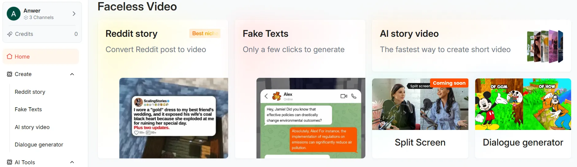 Short.ai choose use case_6_11zon