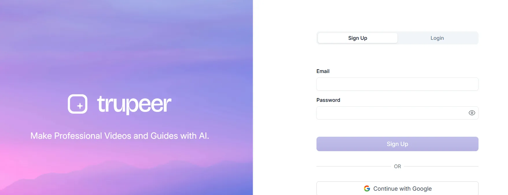 Trupeer AI sign up_8_11zon